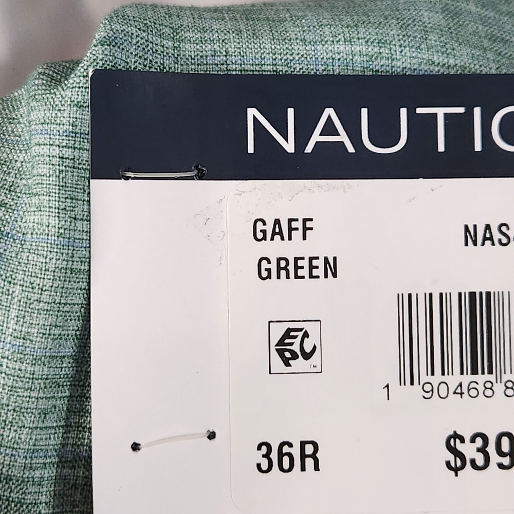 Nautica Mint Green Two-Piece Men's Suit - Picture 13 of 14